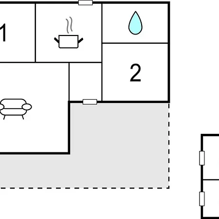 Two-bedroom In 펜션
